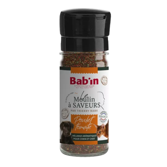 Le Moulin à Saveurs - Poulet Tomate Moulin à Saveurs Poulet et Tomate BABIN pour Chien et Chat