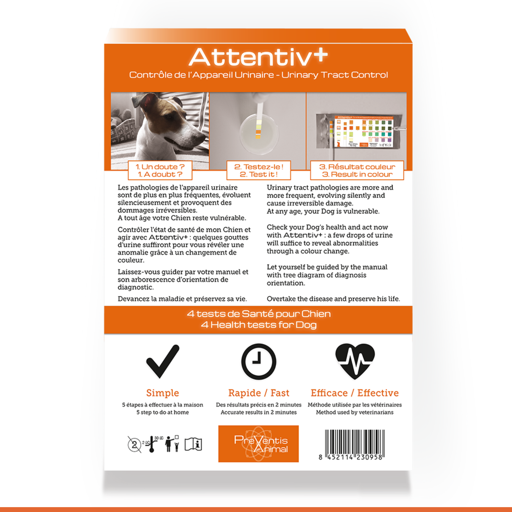 AttentivPlus Controle Urinaire Canin AttentivPlus Controle Urinaire Canin