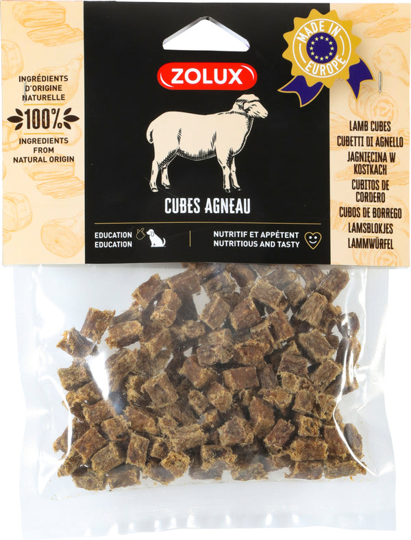 Cubes d'Agneau pour Chien