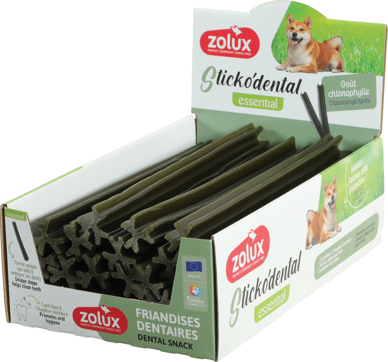 Stick Dental à la Chorophylle