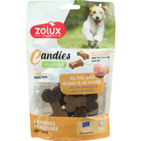 Maxi Os Bi-Goût Volaille et Foie 150g