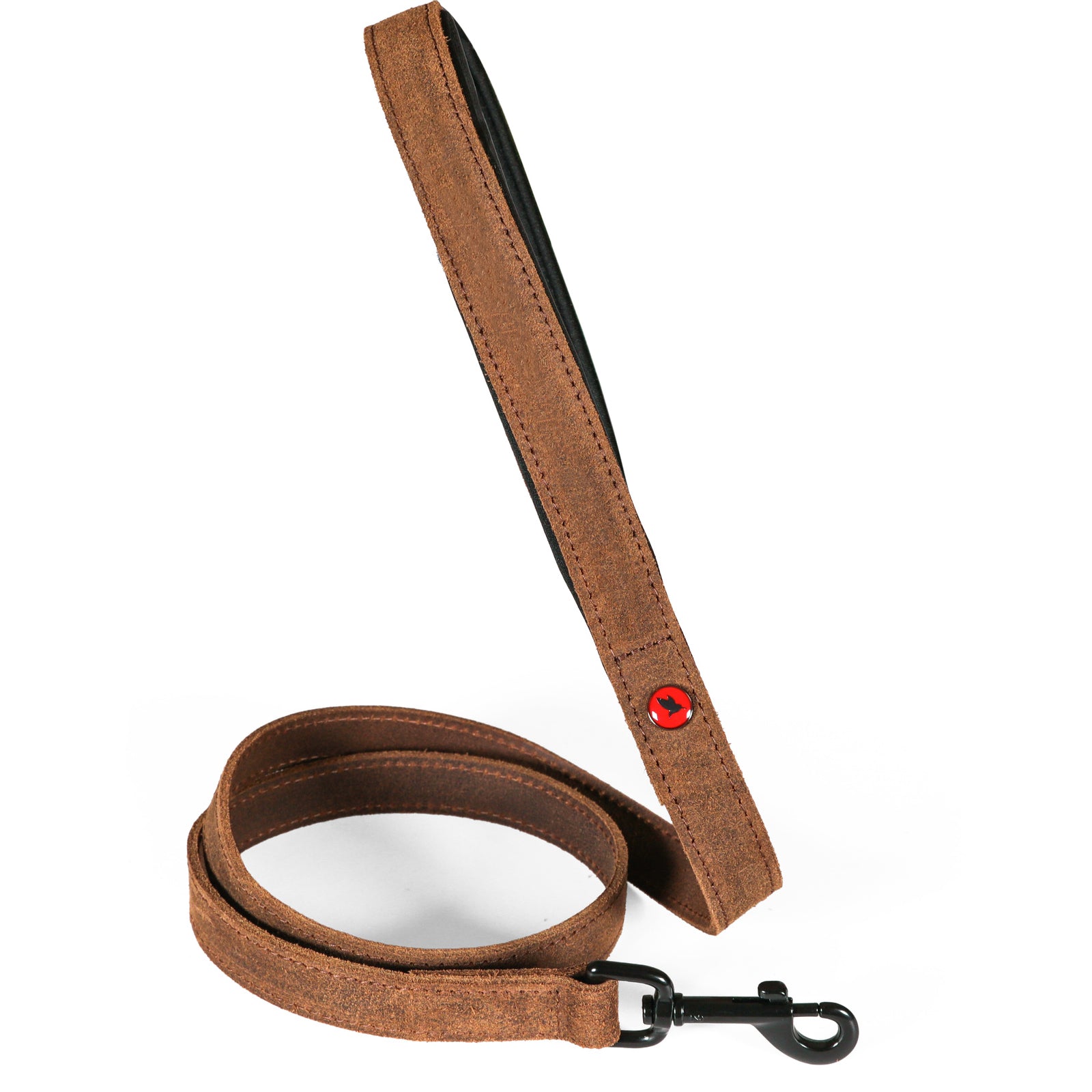 Laisse Cuir Confort Marron Zolux