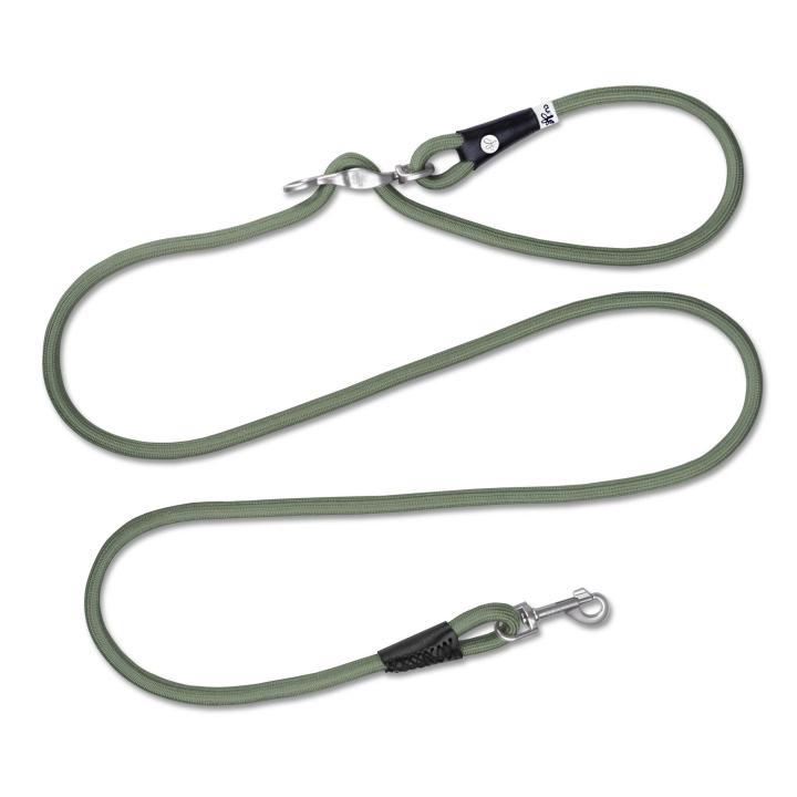 Laisse Curli Ajustable Strech Vert Mousse