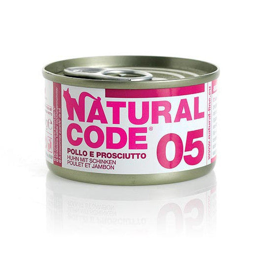 Natural Code 05 Poulet et Jambon pour Chat