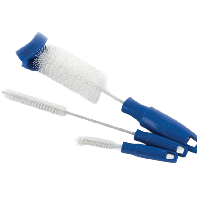 KIT A 3 BROSSES DE NETTOYAGE 