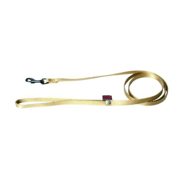 Laisse nylon 10Mmx1.20M beige