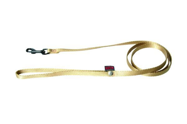 Laisse nylon 10Mmx1.20M beige