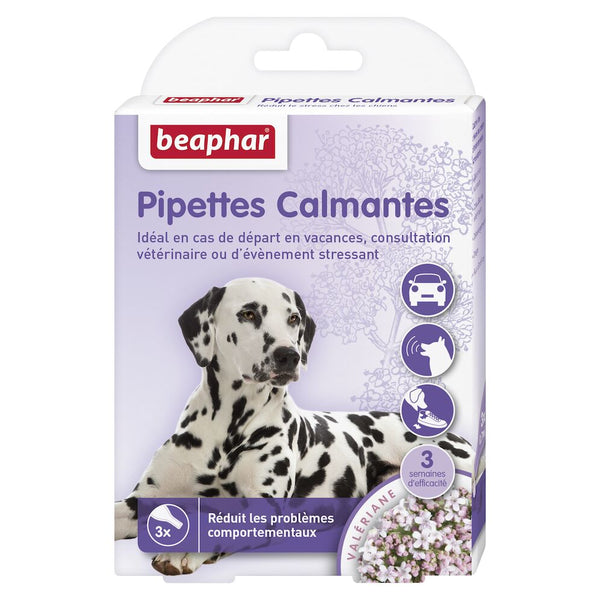 Pipettes Calmantes à la Valériane pour Chien