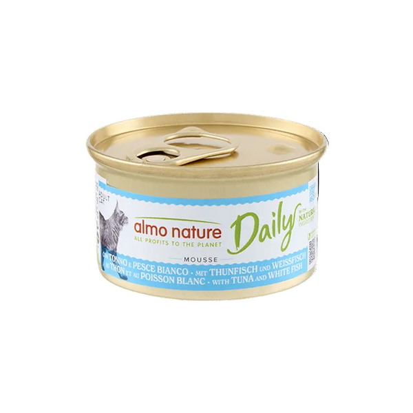 Mousse au Thon et au Poisson blanc Almo Nature