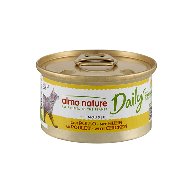Daily Mousse au Poulet Almo Nature pour Chat