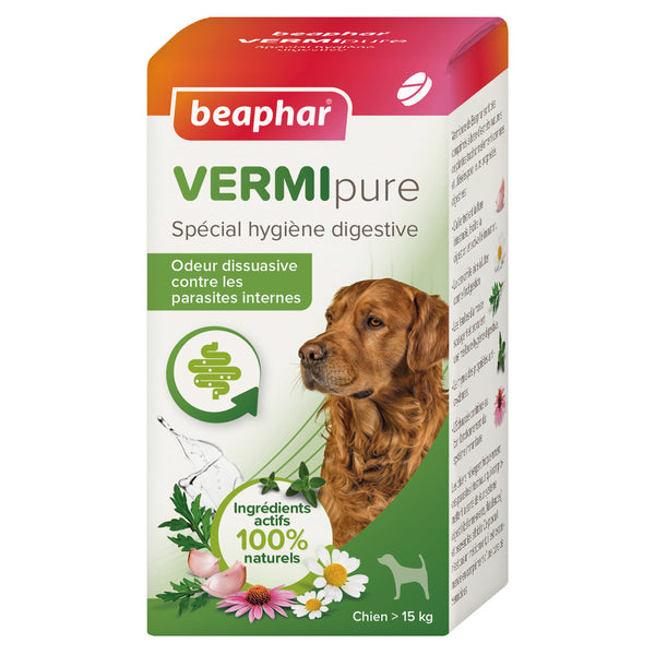 Vermipure pour chien de + de 15kg