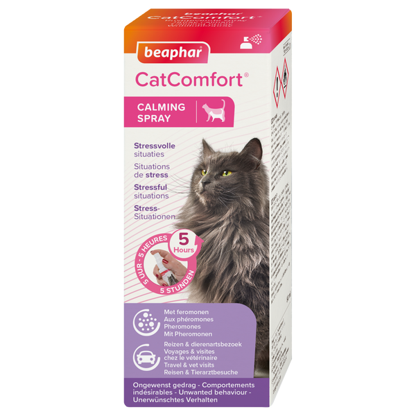 Spray calmant aux phéromones pour chat 60Ml Beaphar