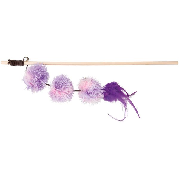 Canne A Peche Avec Balles, En Bois/Peluche, Valeriane