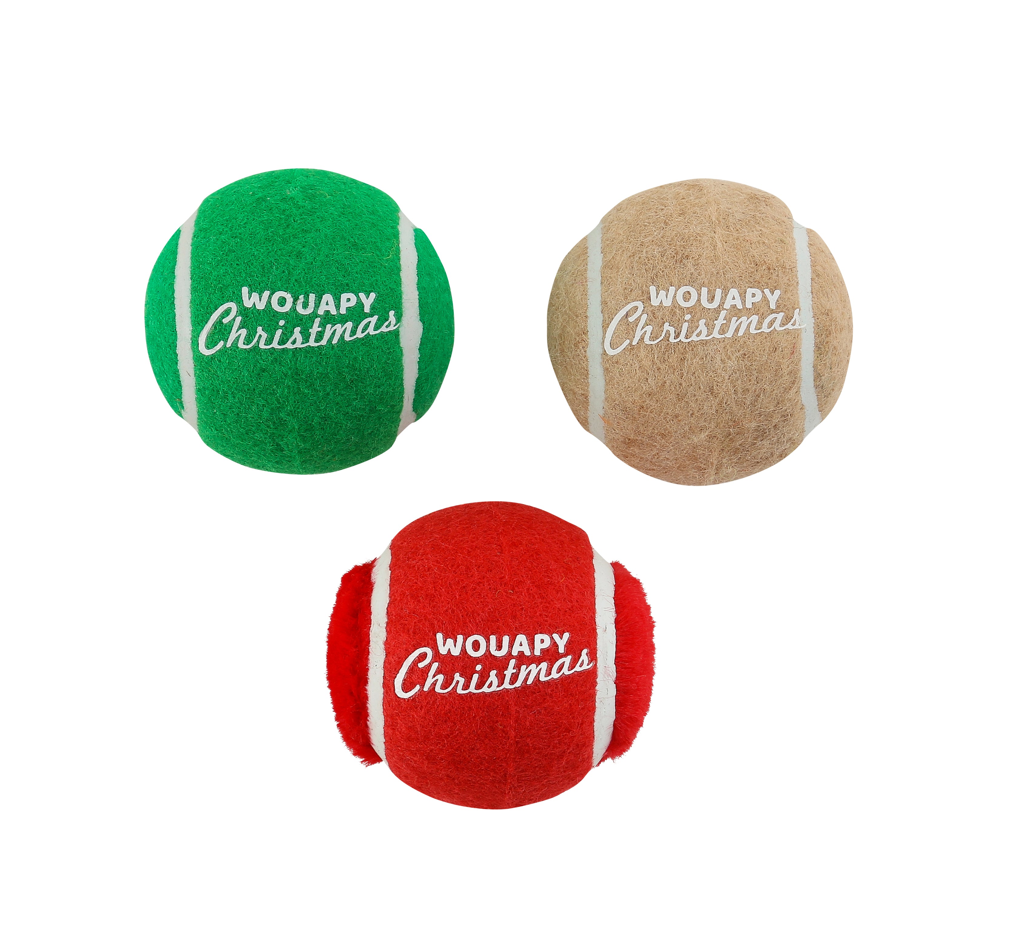 Coffret 3 balles de Tennis Squeaker