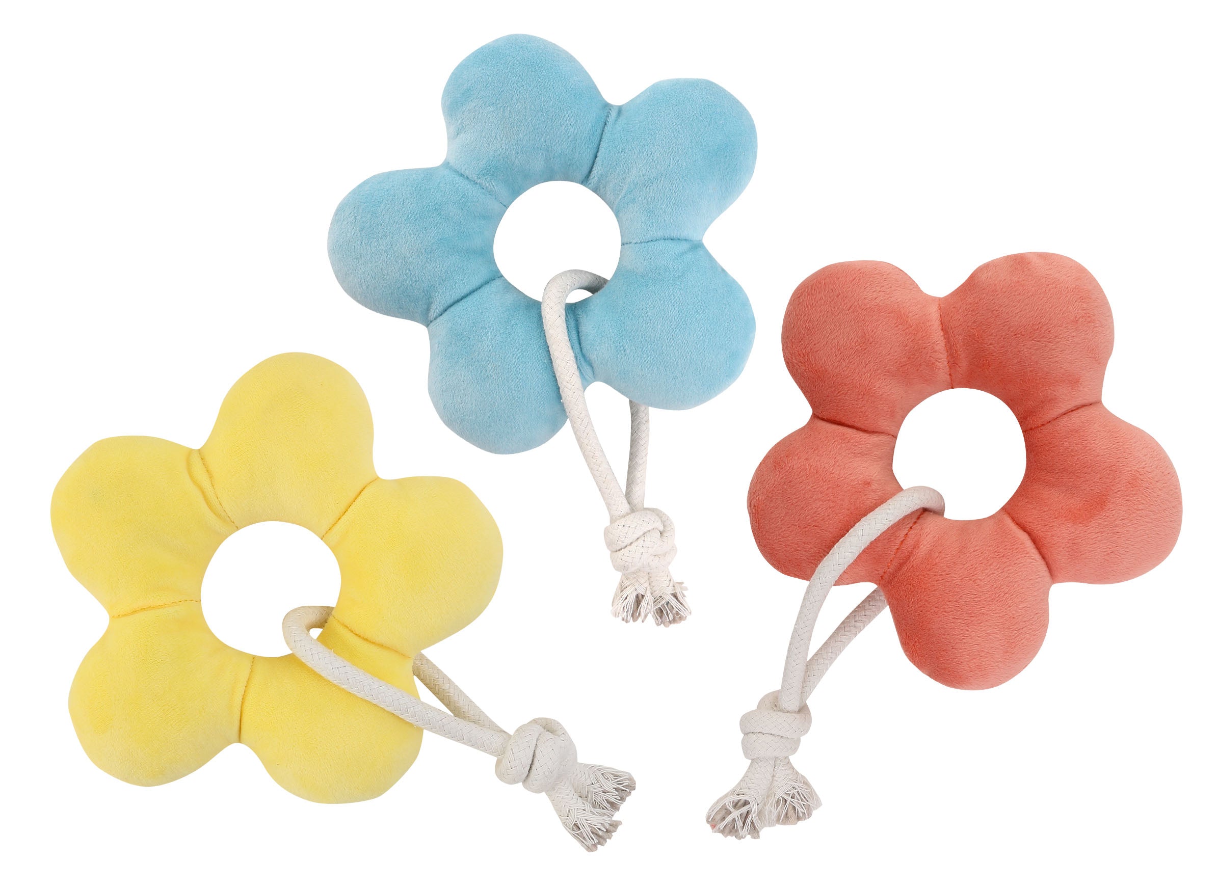 Peluche Fleurs et Corde