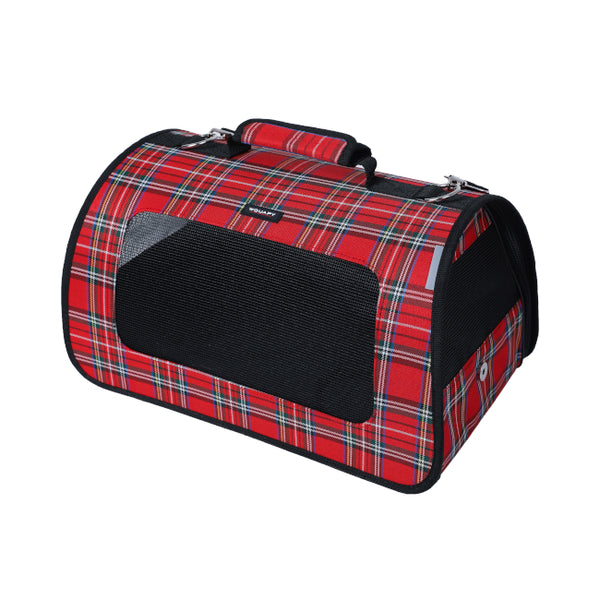 Sac Pliable Ecossais Rouge