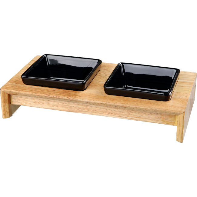 Set de Gamelles Céramique et Bois 2 x 0.2L