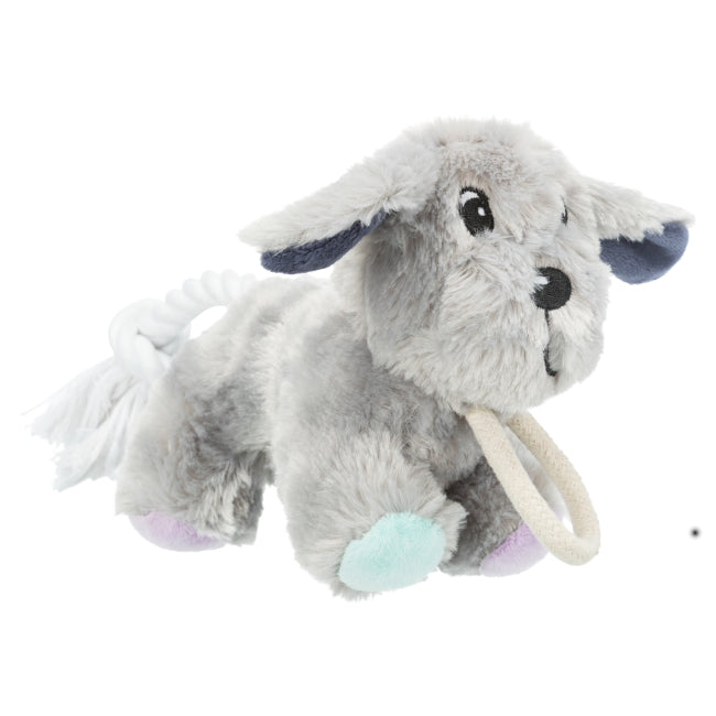 Junior Chien Avec Corde, En Peluche