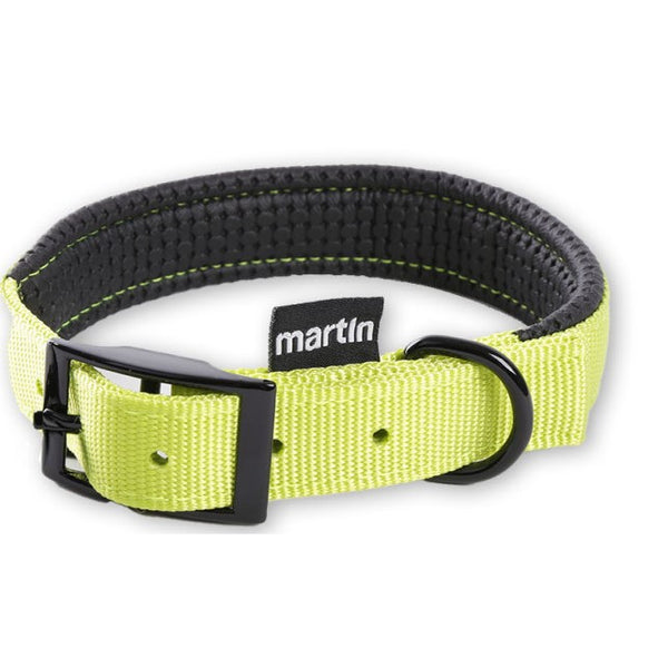 Collier Confort Vert Citron Martin Sellier