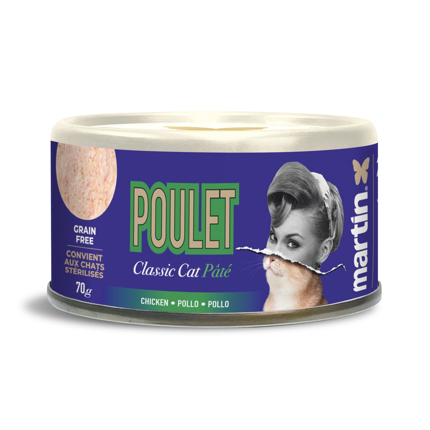 Poulet Classic Pâtée Chat 70g