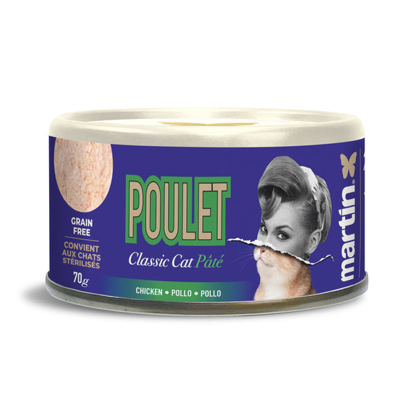 Poulet Classic Pâtée Chat 70g
