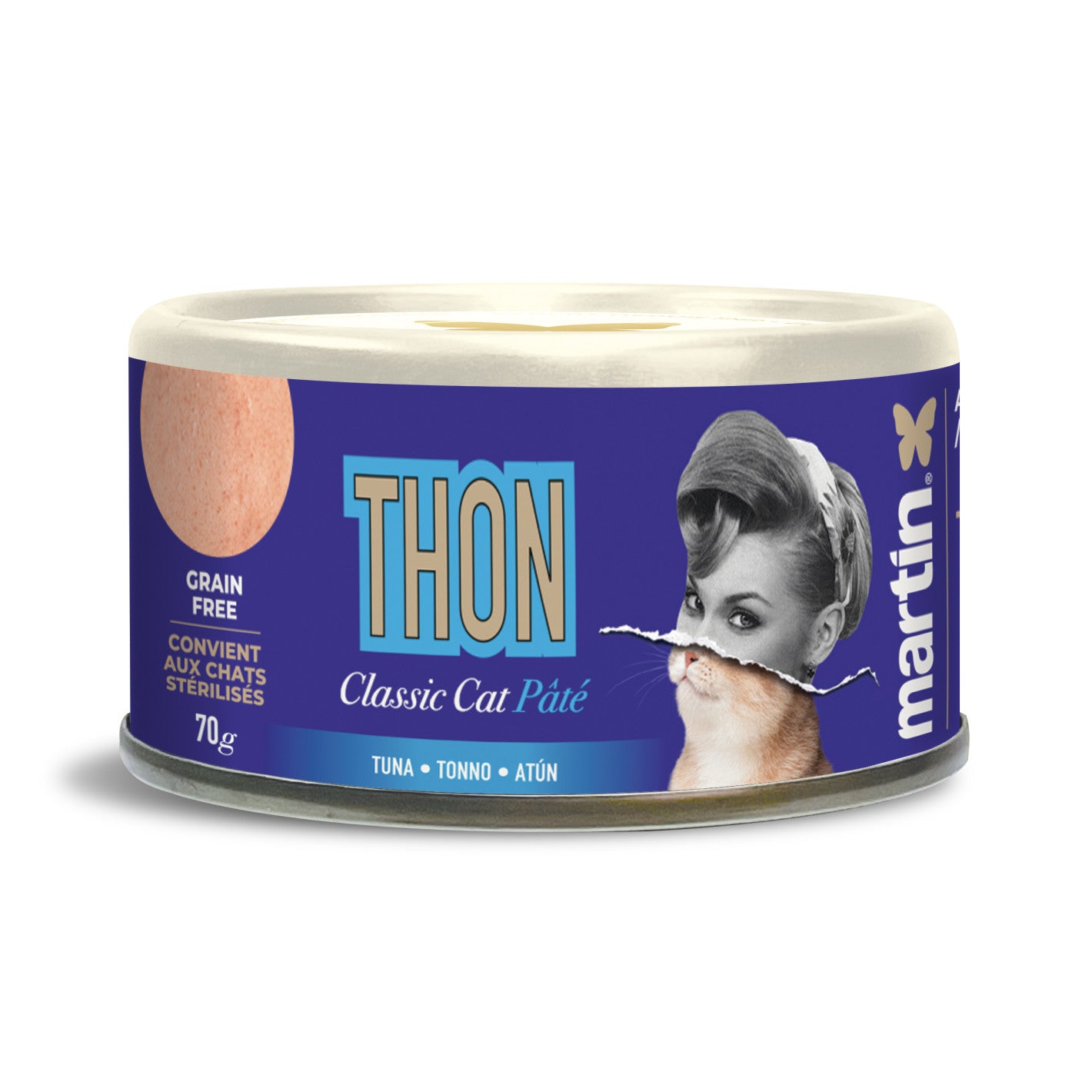 Thon Classic Pâté Chat 70g  Martin