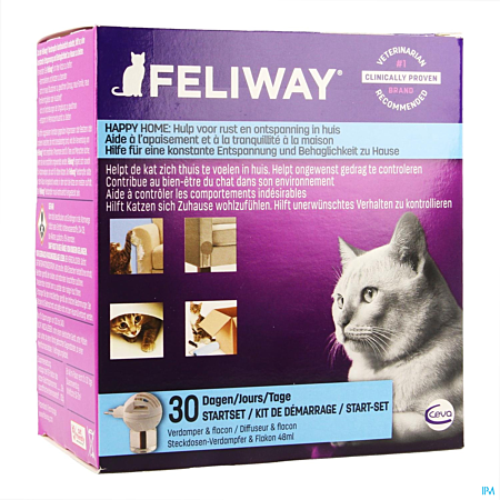 Feliway Classic Diffuseur + Recharge 30 Jours 48Ml