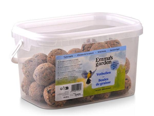 30 boules de graisse pour oiseaux