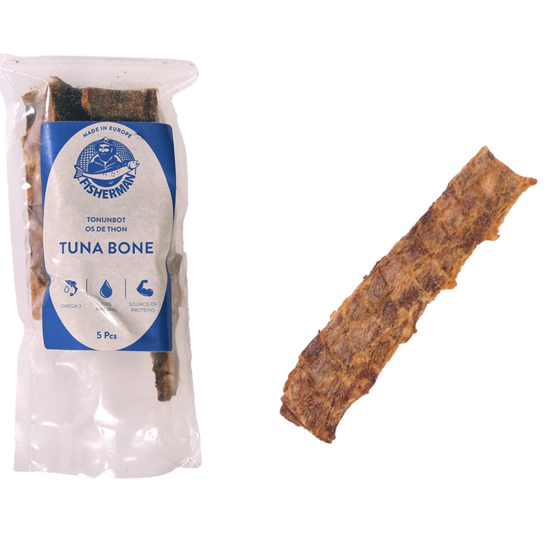 Sachet de 5 os de Thon friandises pour chien Vadigran