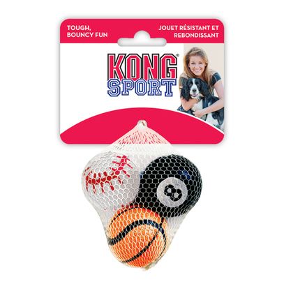 Lot de 3 balles kong sport balles xs
