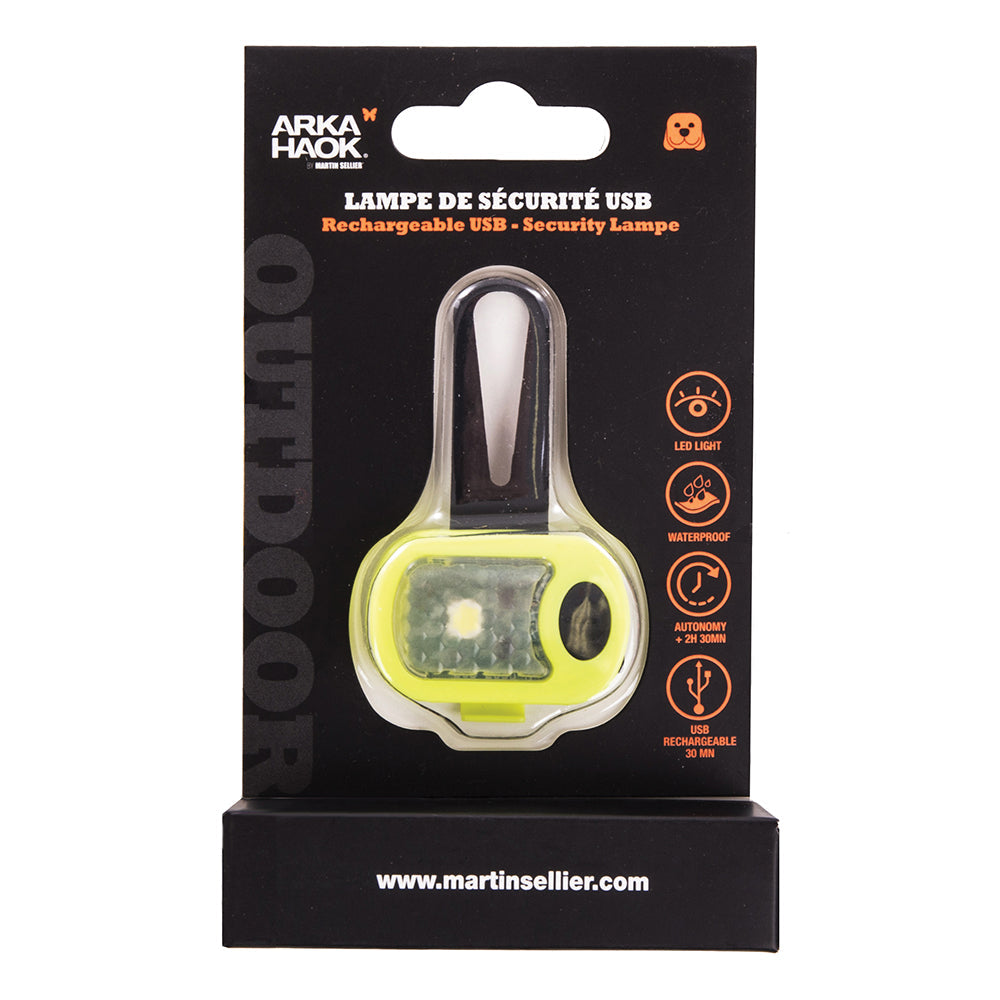 Lampe de Sécurité USB Jaune Martin Sellier
