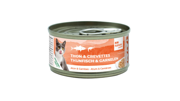 Boite Thon Crevettes pour chat
