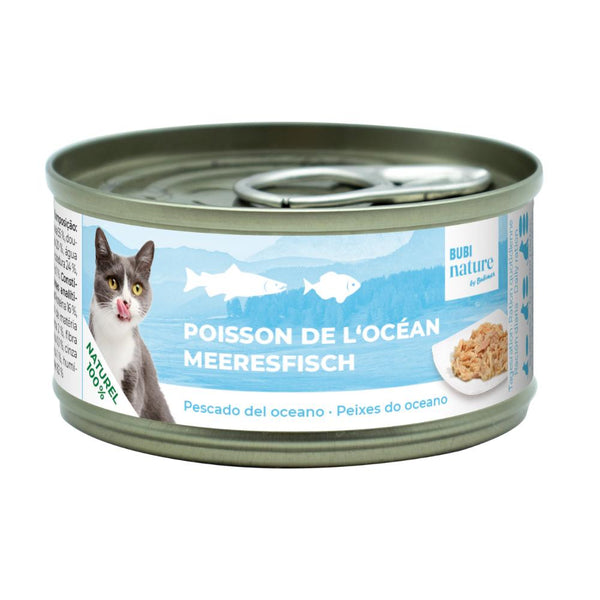 boite poisson de l'océan pour chat Bubi Nature