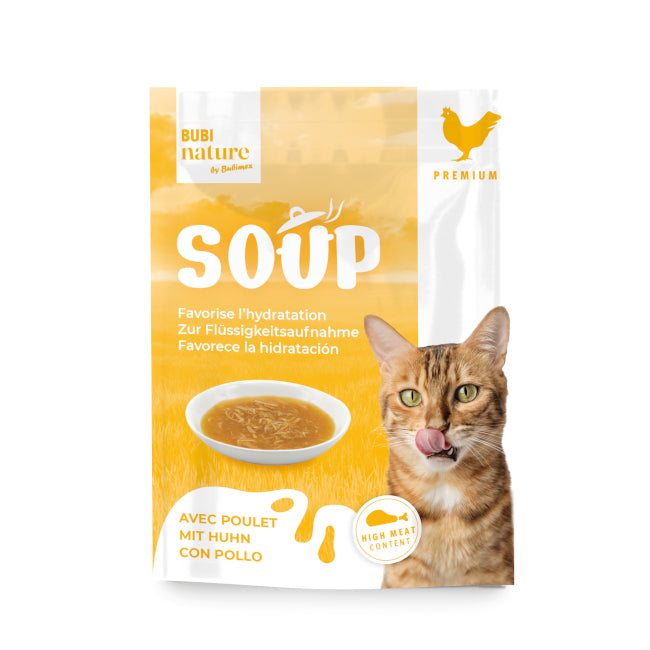 Soupe Au Poulet 50g pour chat Bubimex