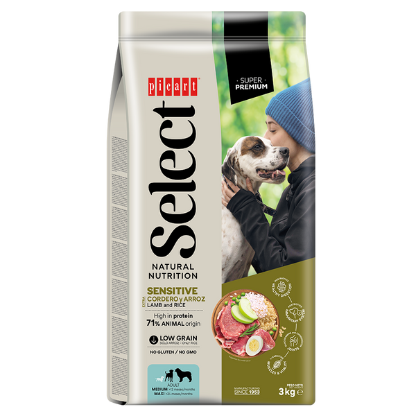 Select Adult Sensitive Agneau et Riz
