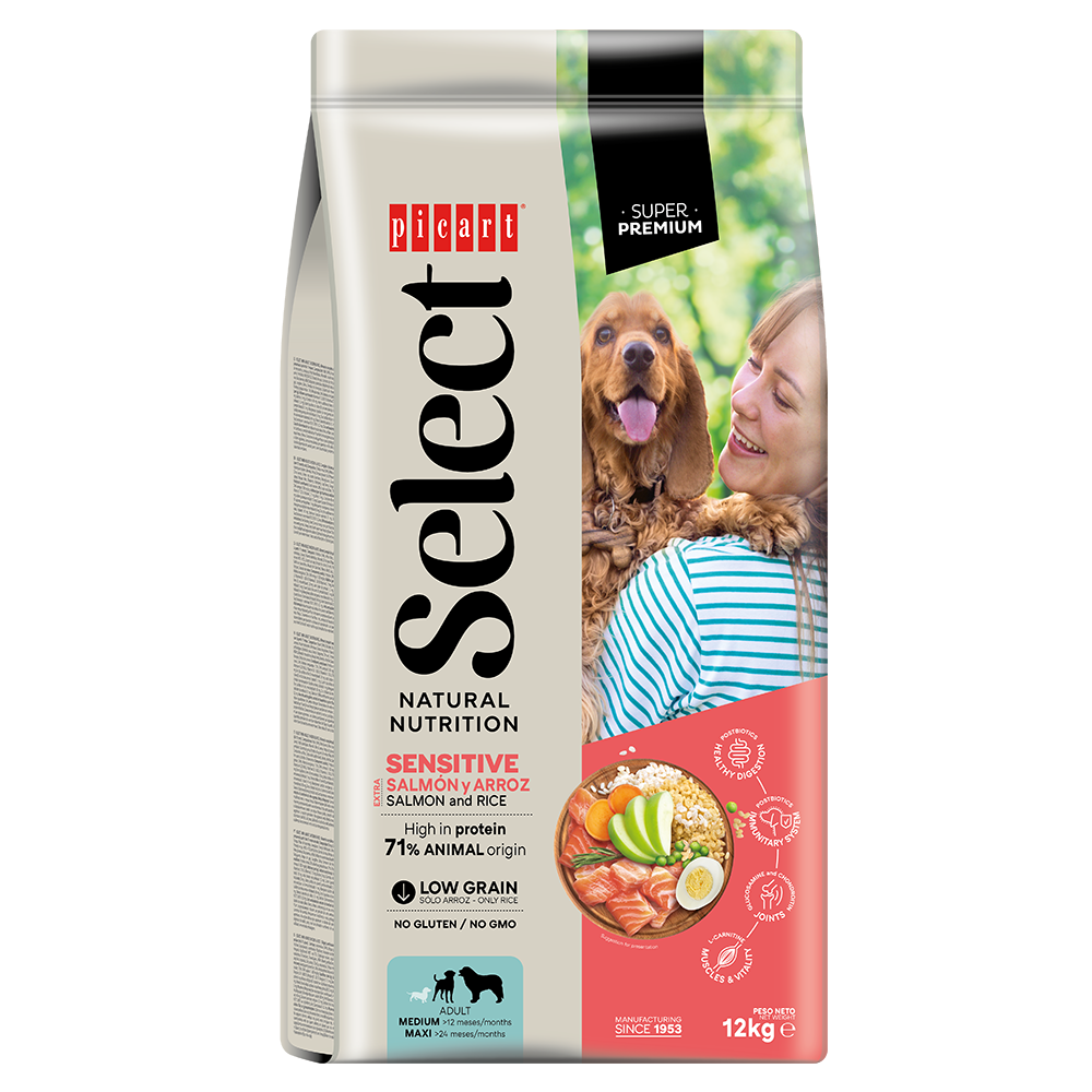 Select Adult Sensitive Saumon et Riz Picart