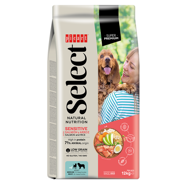 Select Adult Sensitive Saumon et Riz Picart