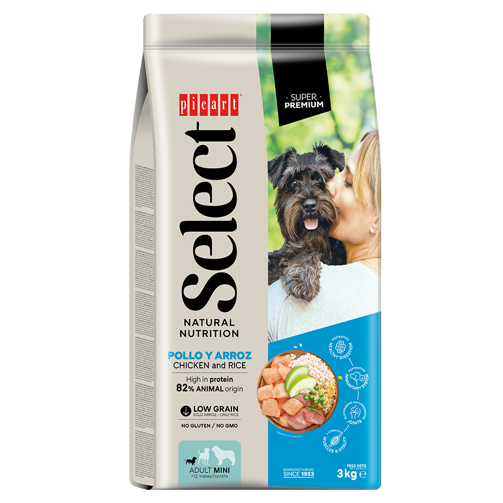 Select Mini Adult Poulet et Riz Picart