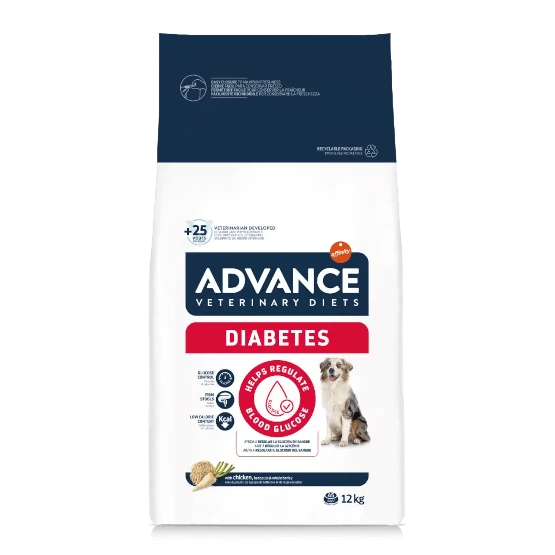 Croquettes Diabetes pour Chien Advance Veterinary Diets
