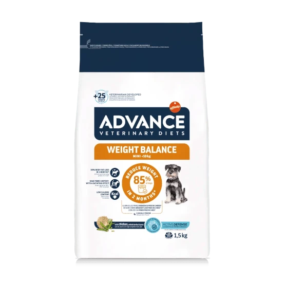 Croquettes Weight Balance Mini Advance Veterinary Diets