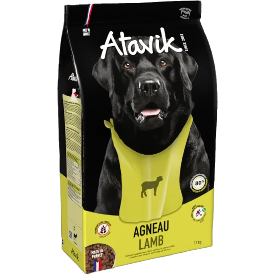 Croquettes Sans Céréales Agneau Atavik