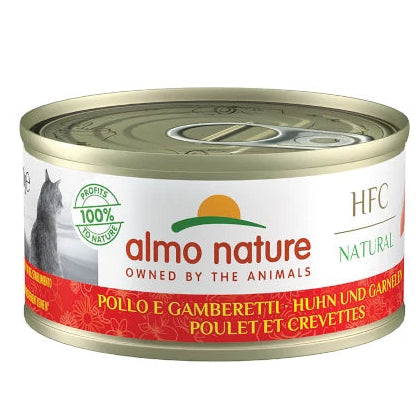 HFC Natural Poulet & Crevettes Almo Nature pour Chat 