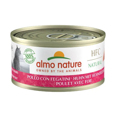 Almo Nature pour Chat Poulet et Foie