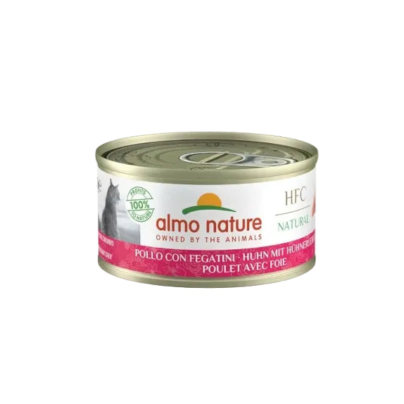 HFC Natural Poulet et Foie 70g