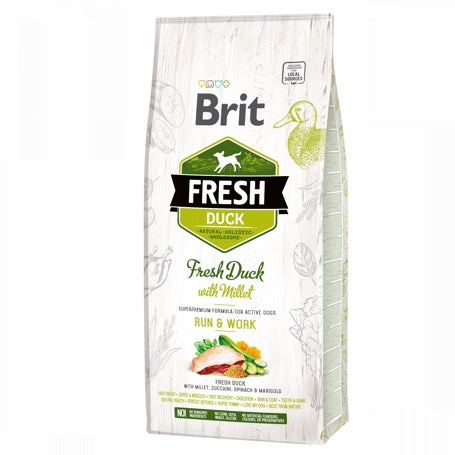 Brit Fresh Adult Energie Canard et Millet 2.5Kg