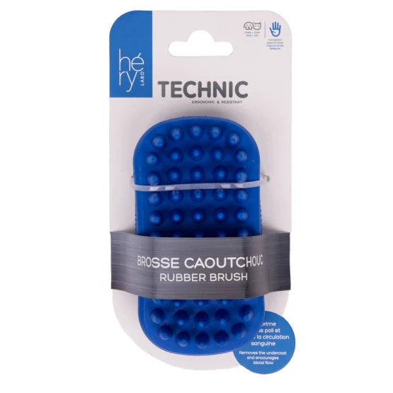 Brosse Caoutchouc Toilettage Hery