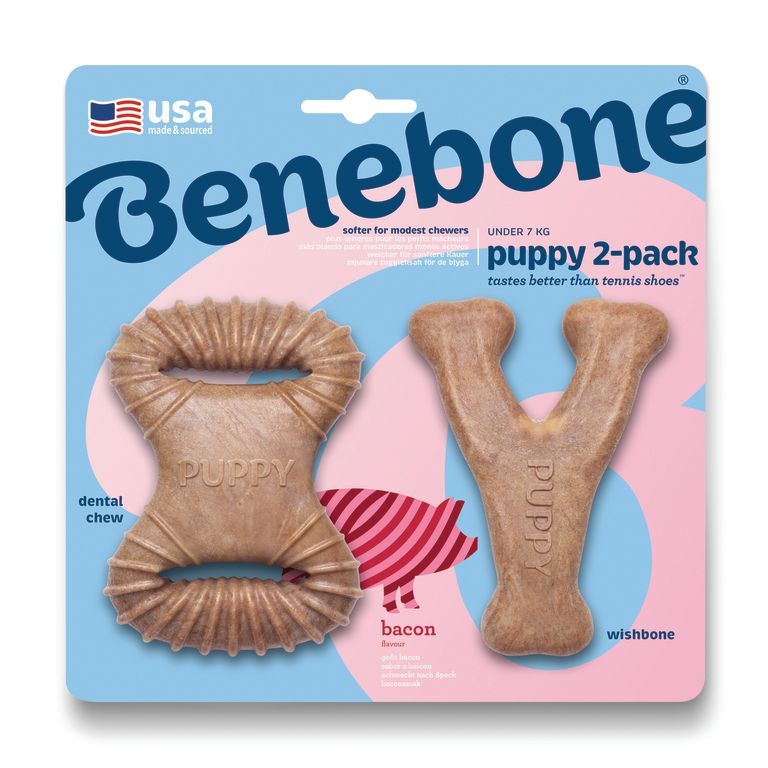 Puppy Pack Wishbone Bacon / Dental Chew
