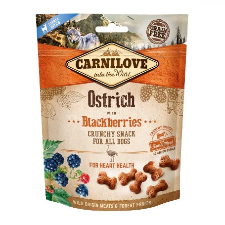 crunchy a l'autruce pour chien