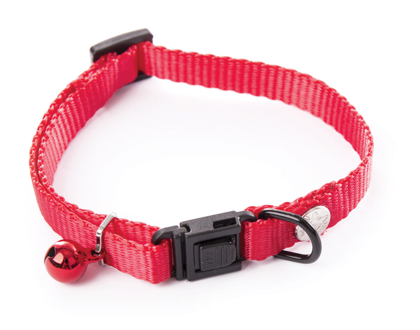 Collier pour chat en nylon rouge