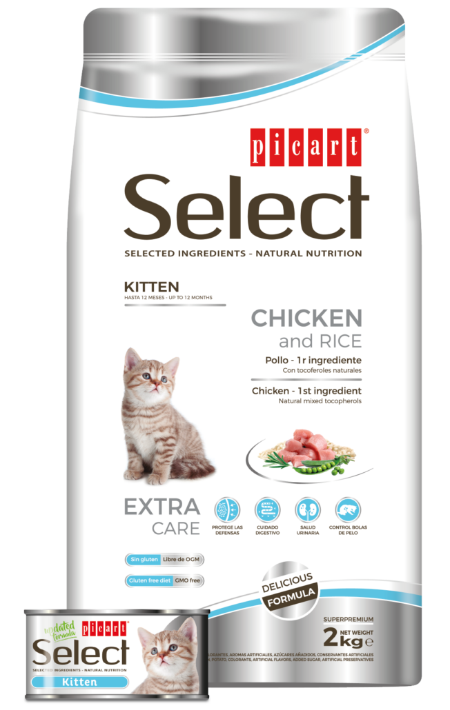 Select Kitten Poulet et Riz